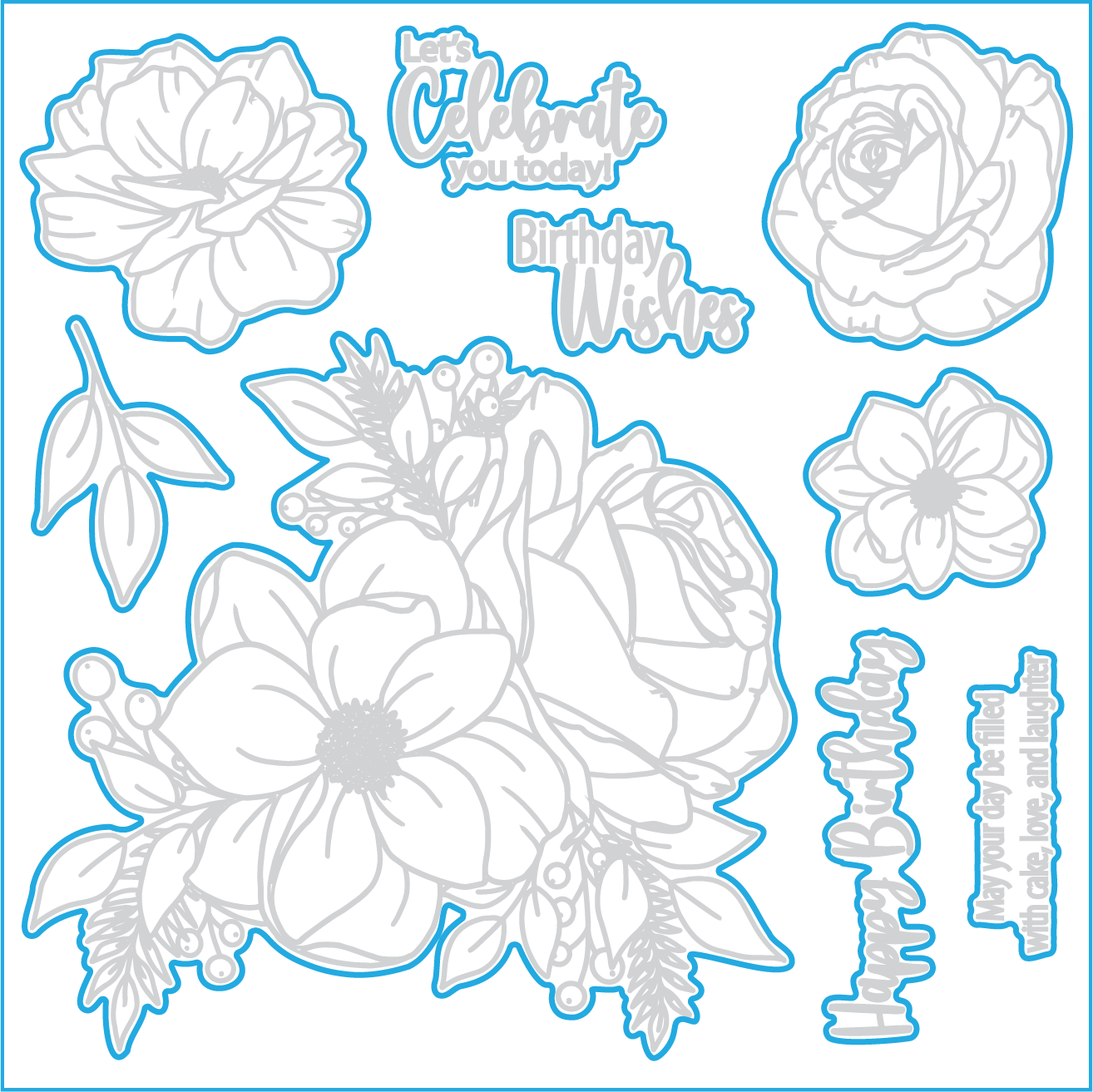 Timeless Beauty Die Set
