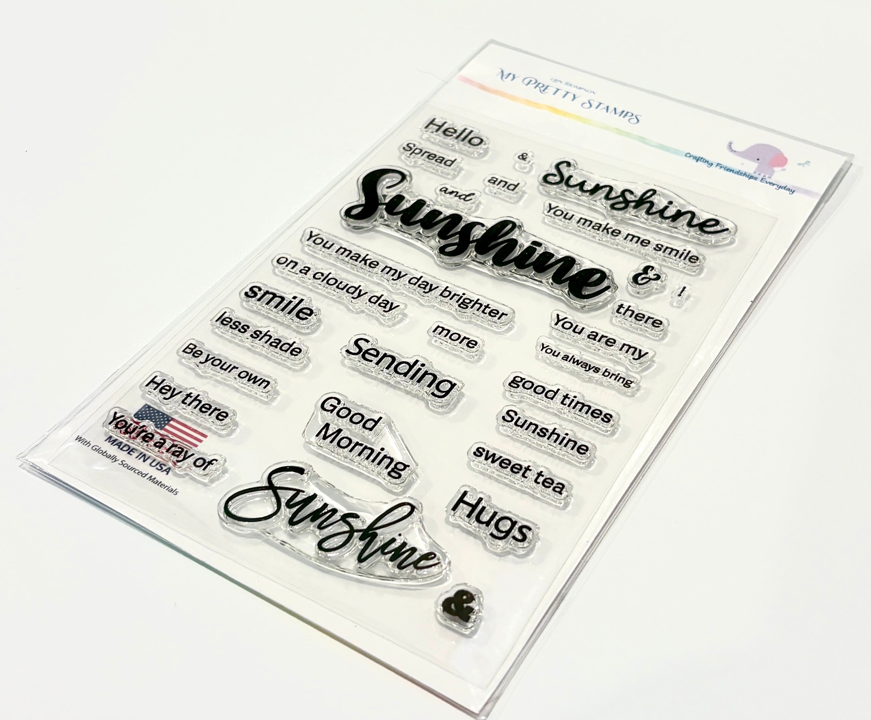 MPS Hey There Sunshine Stamps