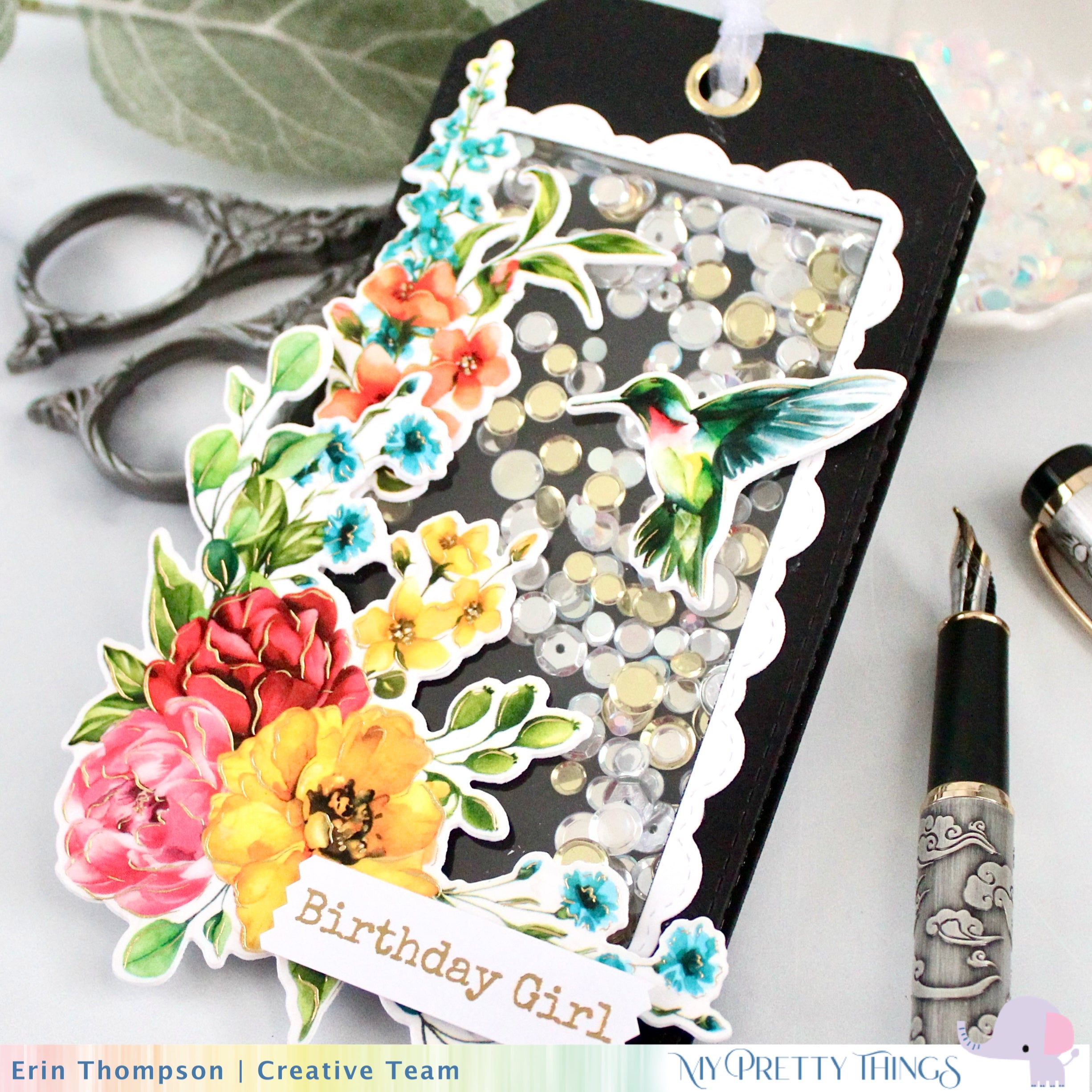 Watercolor Wonderland Washi Die