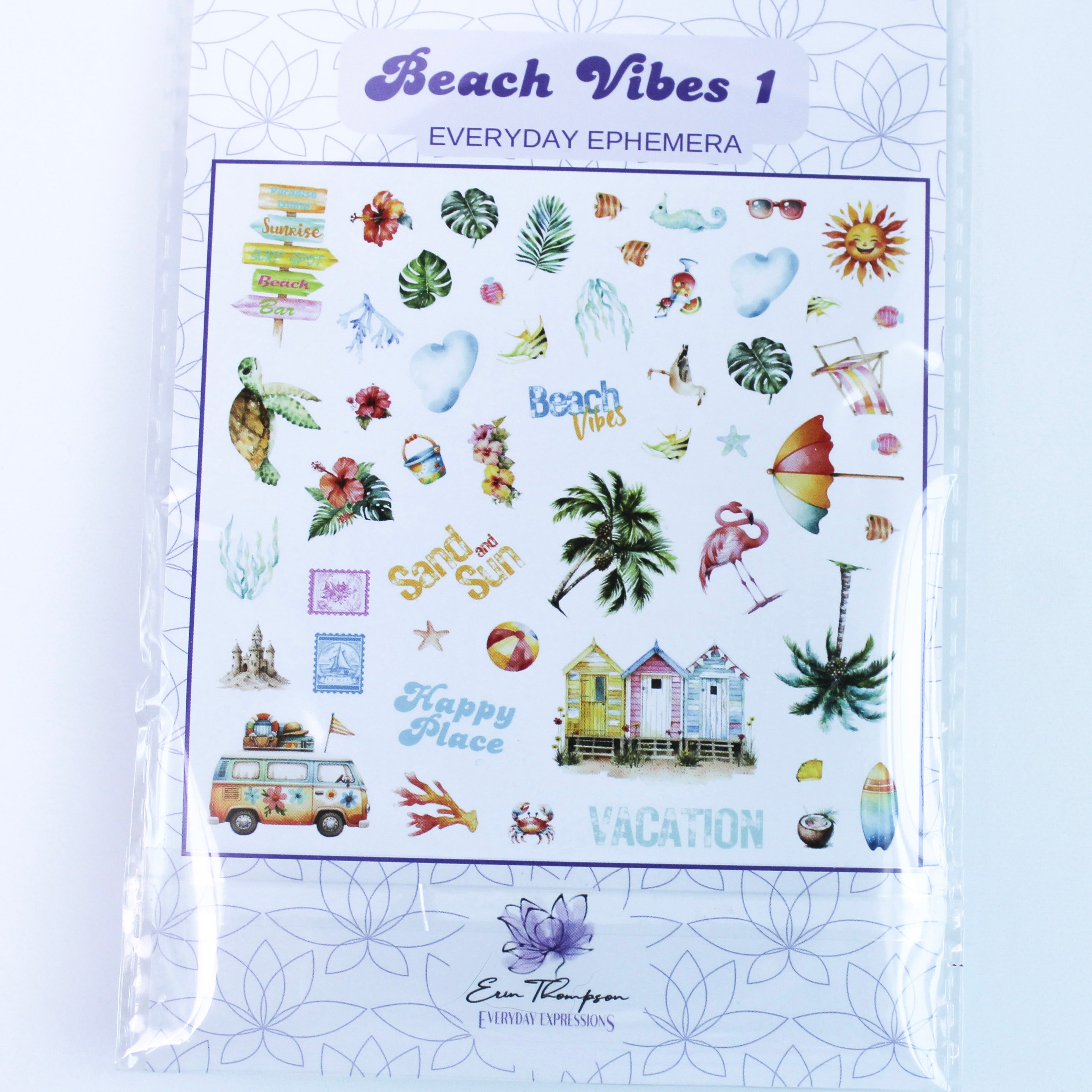 MPTE 1Beach Vibes Ephemera