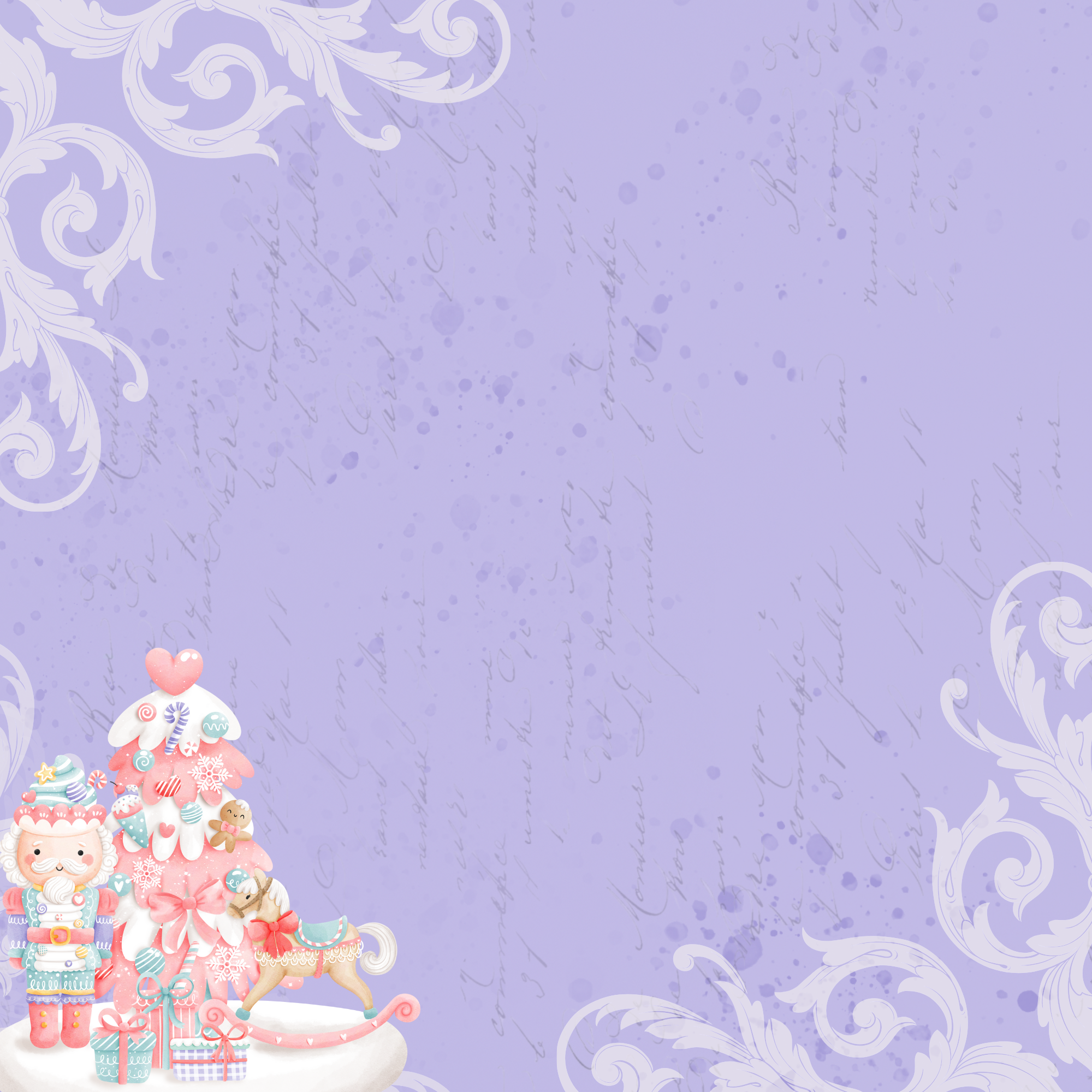 Sweet Dreams 12x12 Patterned Paper