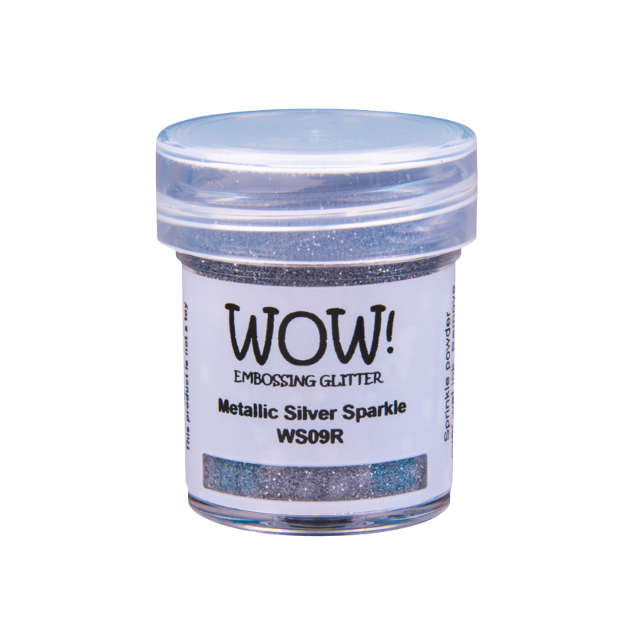 WOW! Metallic Silver Sparkle Embossing Powder