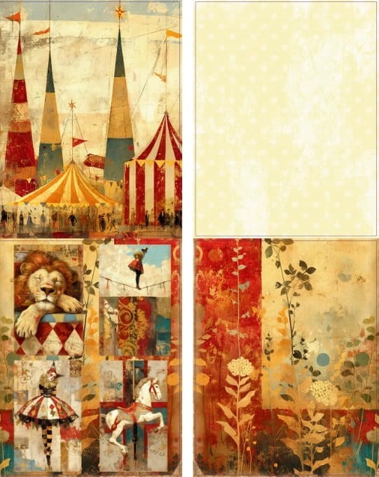 Circo Da Sogno 8.5” x 11” Patterned Paper Pack