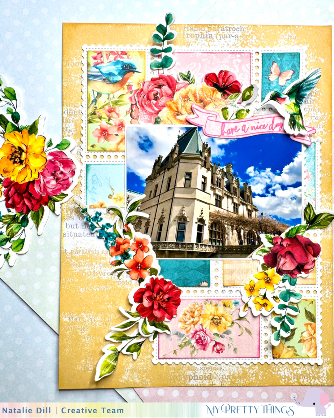 Watercolor Wonderland Washi Die