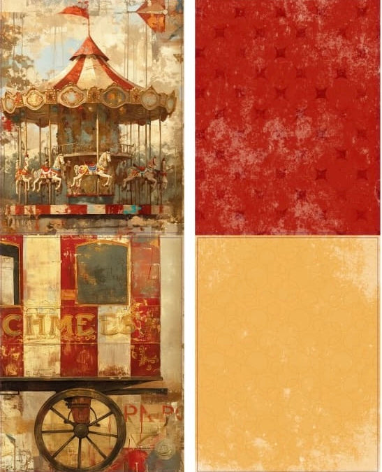 Circo Da Sogno 8.5” x 11” Patterned Paper Pack