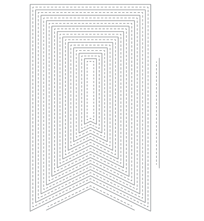 Everyday Nested Flag Dies