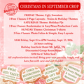 Christmas in September CROP!