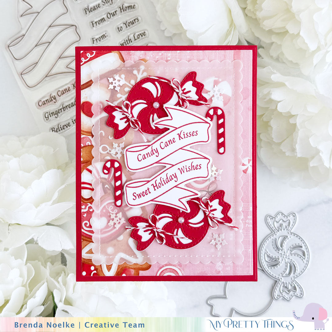 Banner Sentiments Die: Happy Holidays 2