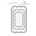 Stitched Scallop Rectangle Dies