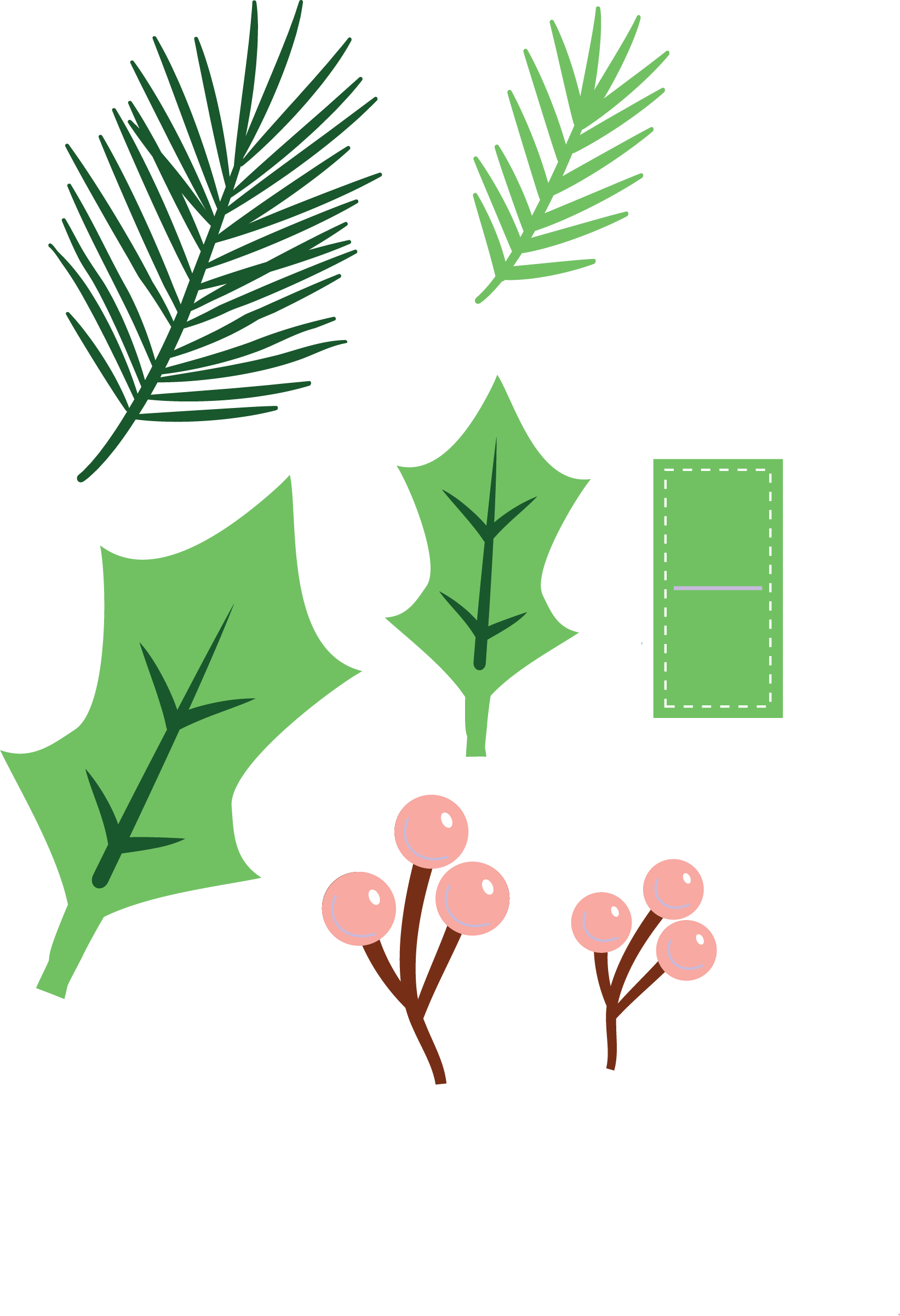 Hollydays Pine & Pieces Dies