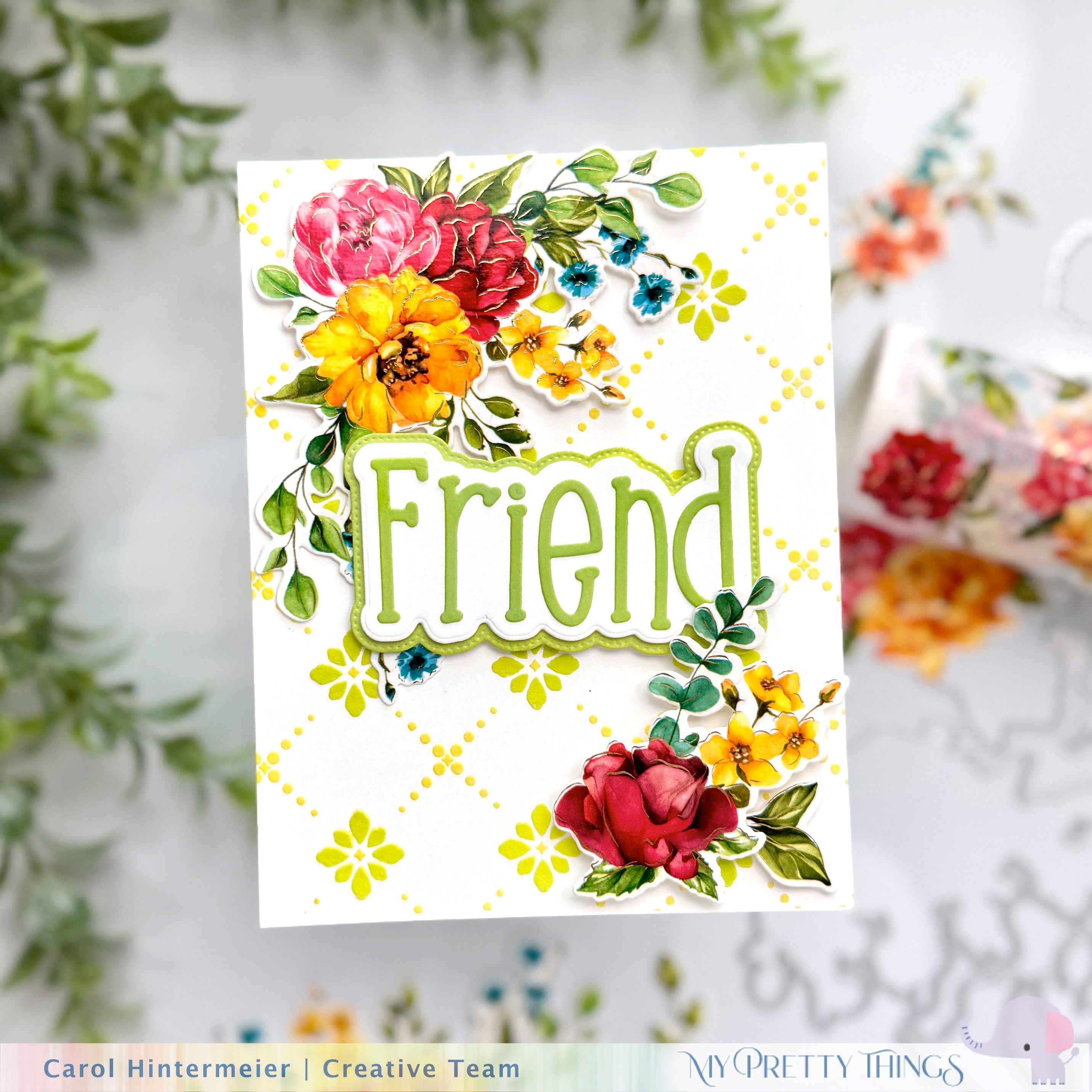 Watercolor Wonderland Washi Die