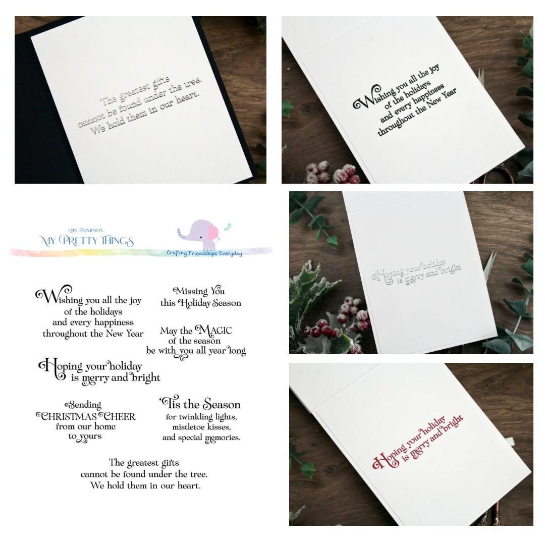 On the Inside - ‘Tis the Season Sentiments