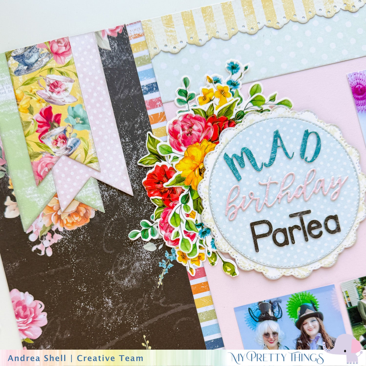 Watercolor Wonderland Wide Washi Tape