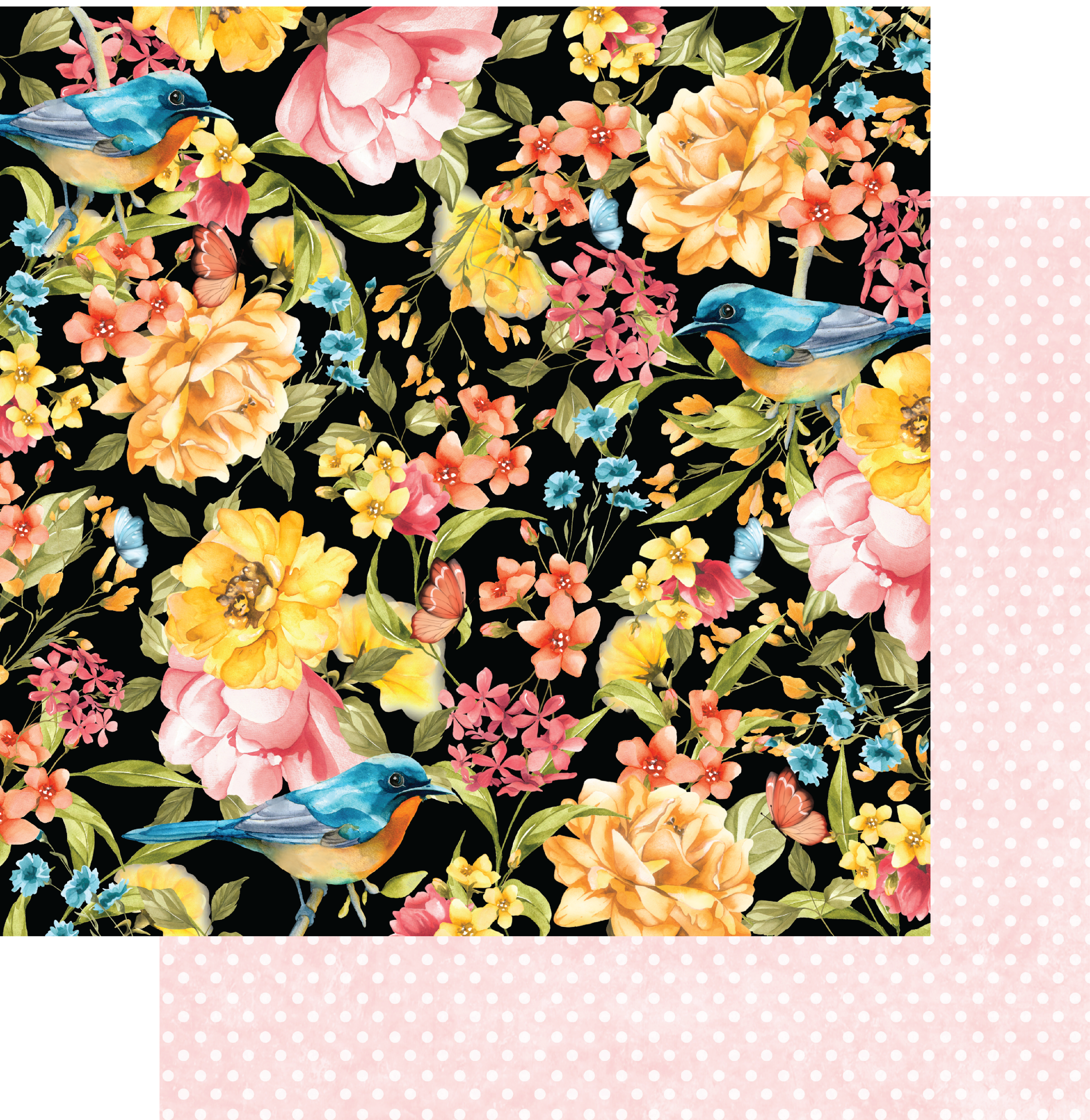 Adventures in Wonderland 12x12 Patterned Paper