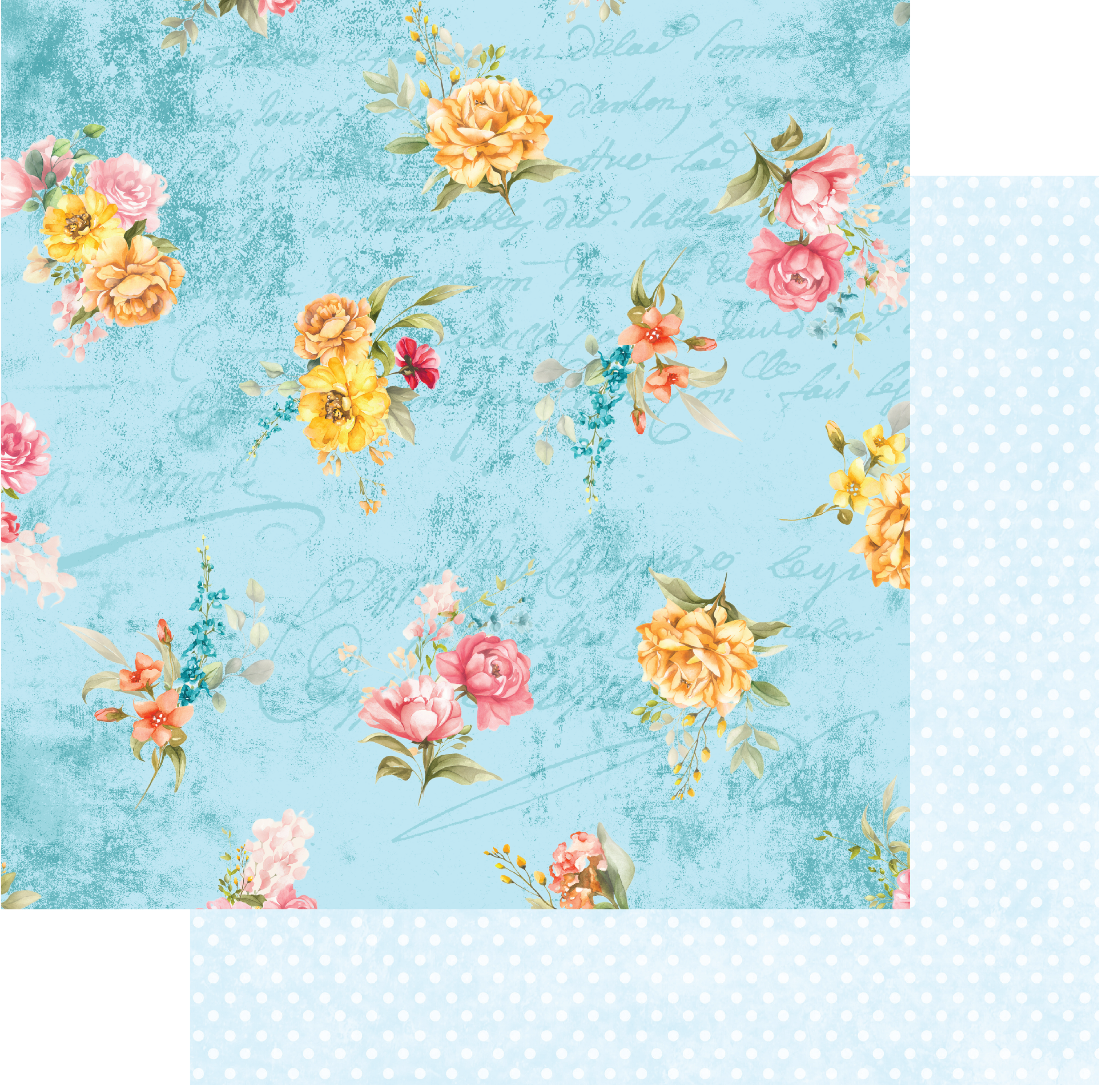 Adventures in Wonderland 12x12 Patterned Paper