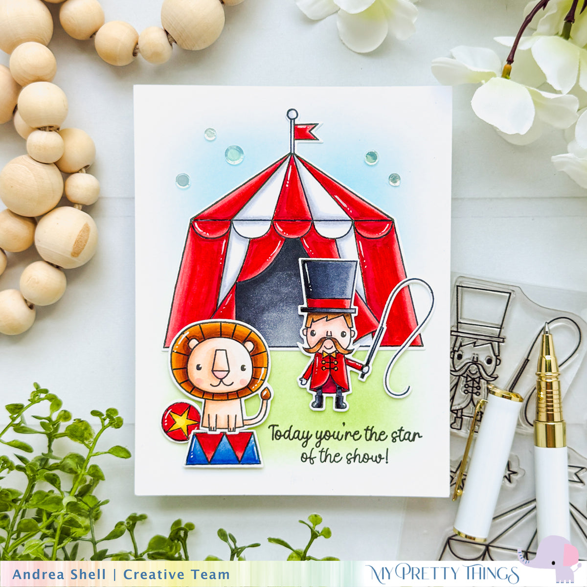 Big Top Birthday Stamp Set