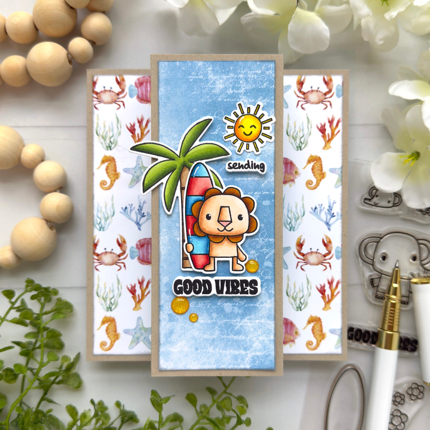 MPS Sea You At the Beach Stamps