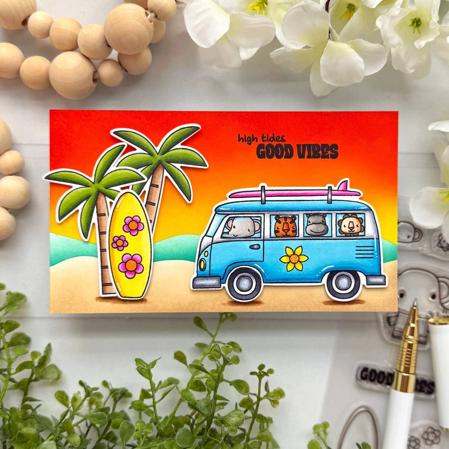 MPS Sea You At the Beach Stamps
