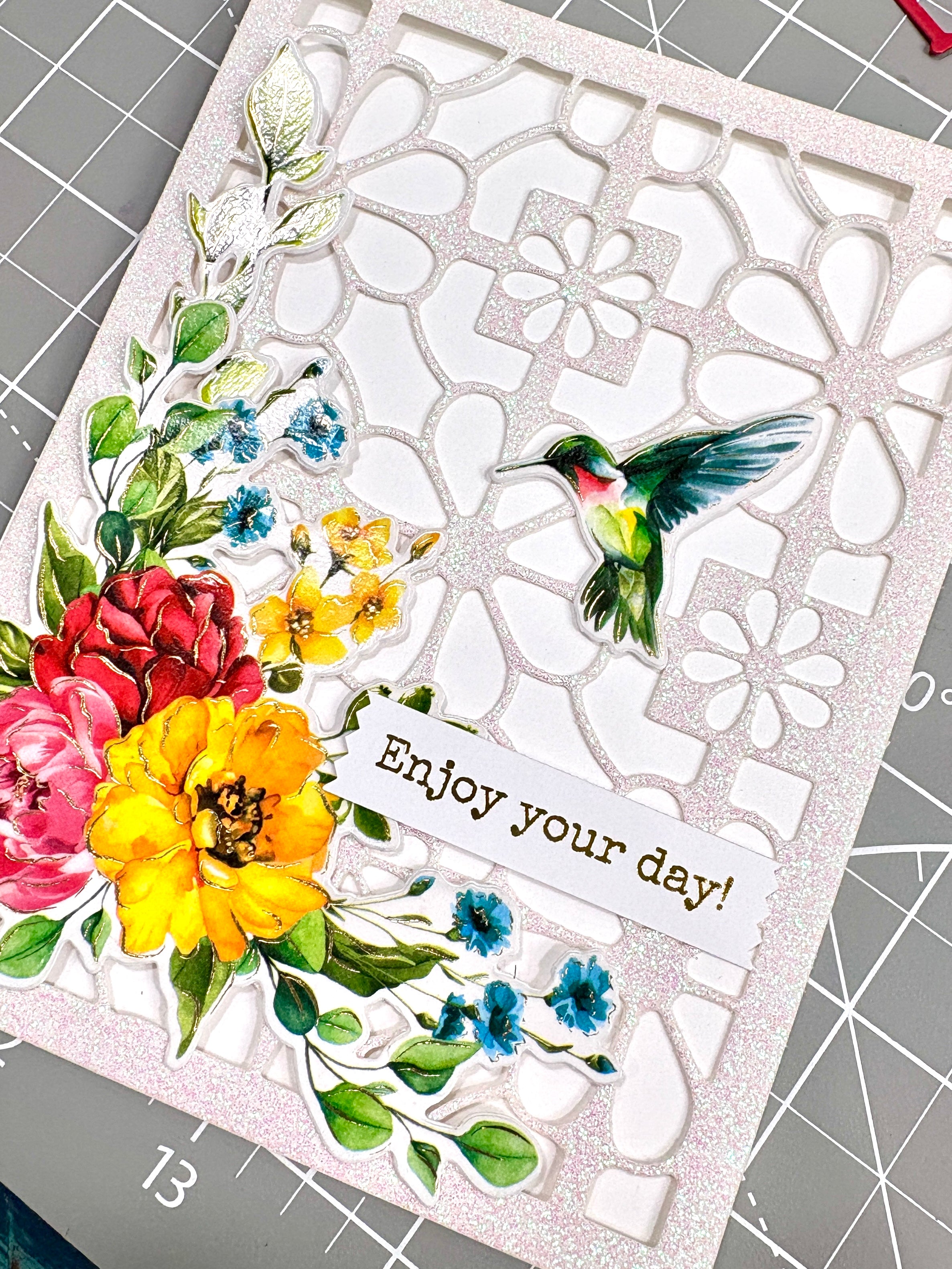 Nouveau Daisy Cover Plate Die