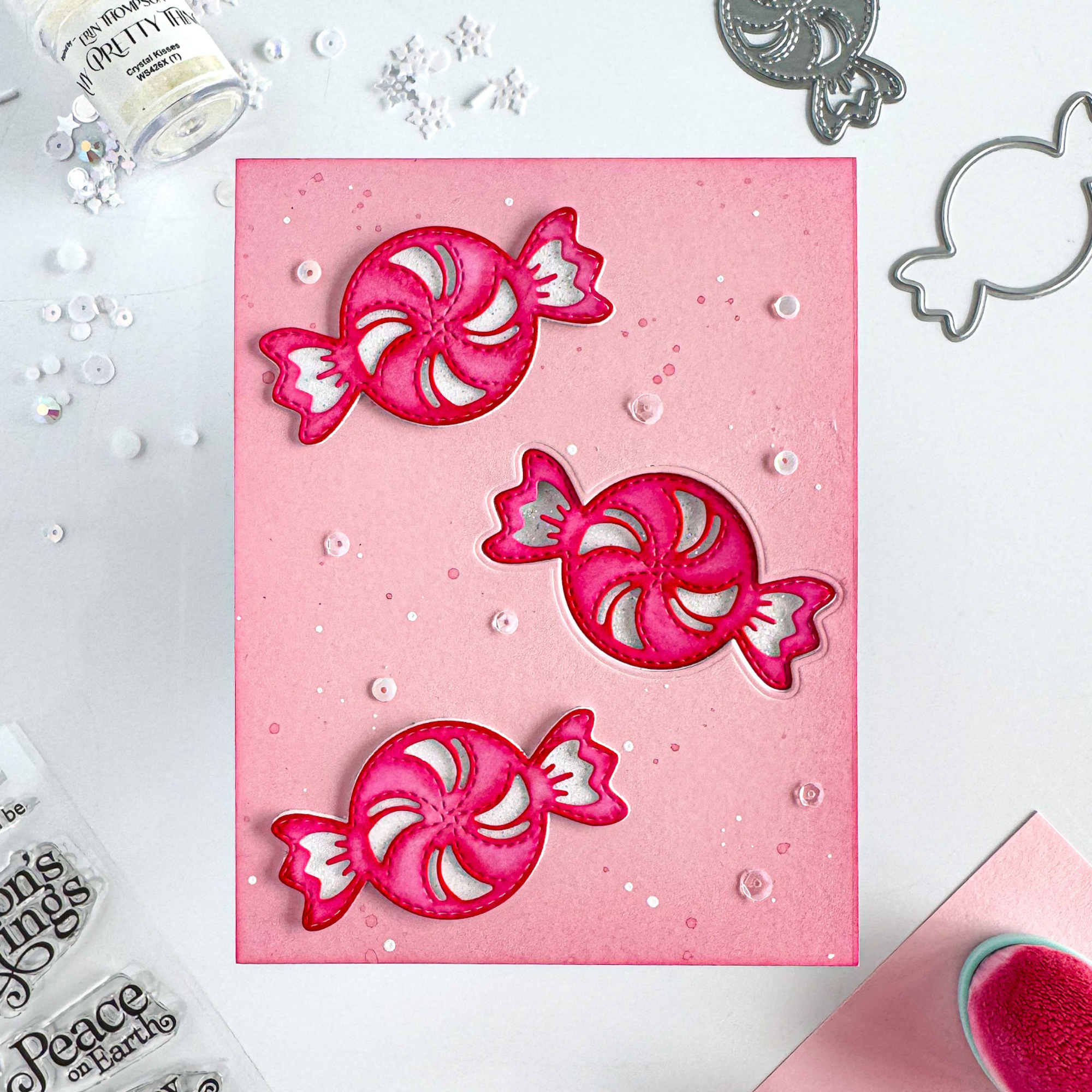 Wrapped Peppermint Dies