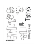 Buzzing By Stamp Set