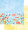 Fish Tales Summer Surfin’ 12x12 Patterned Paper