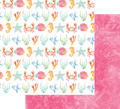 Sea Life Summer Surfin’ 12x12 Patterned Paper