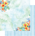 Floral Tropics Summer Surfin’ 12x12 Patterned Paper