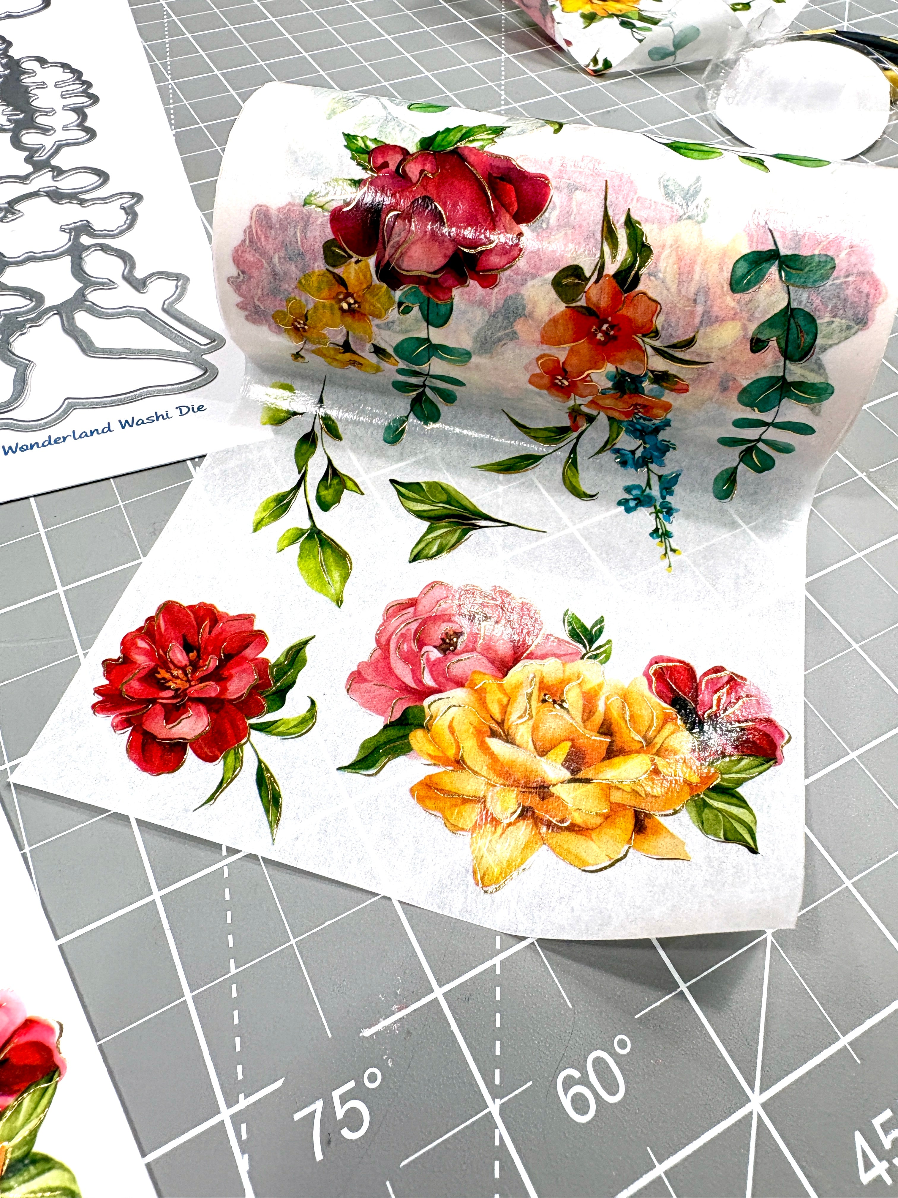 Watercolor Wonderland Wide Washi Tape