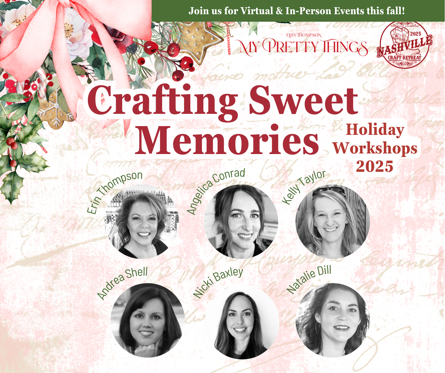 Crafting Sweet Memories VIRTUAL Holiday Workshop