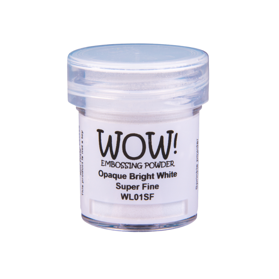 WOW! Opaque Bright White Super Fine Embossing Powder