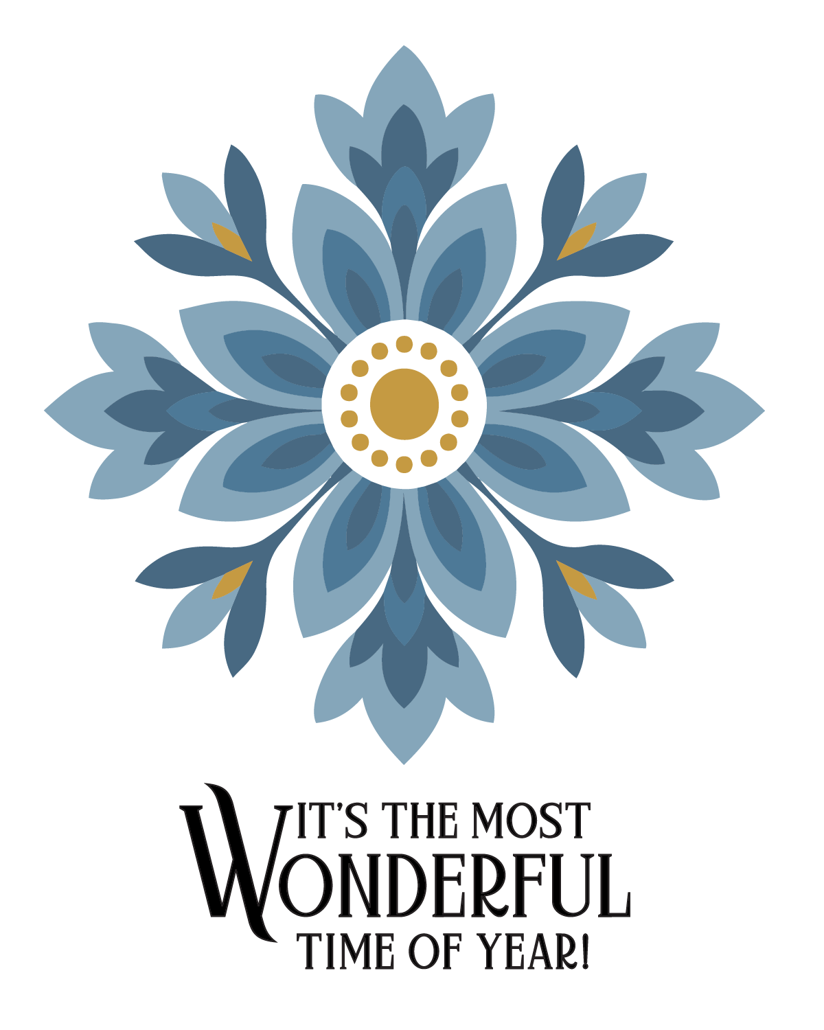 Fancy Scandi Snowflake Stamp Set