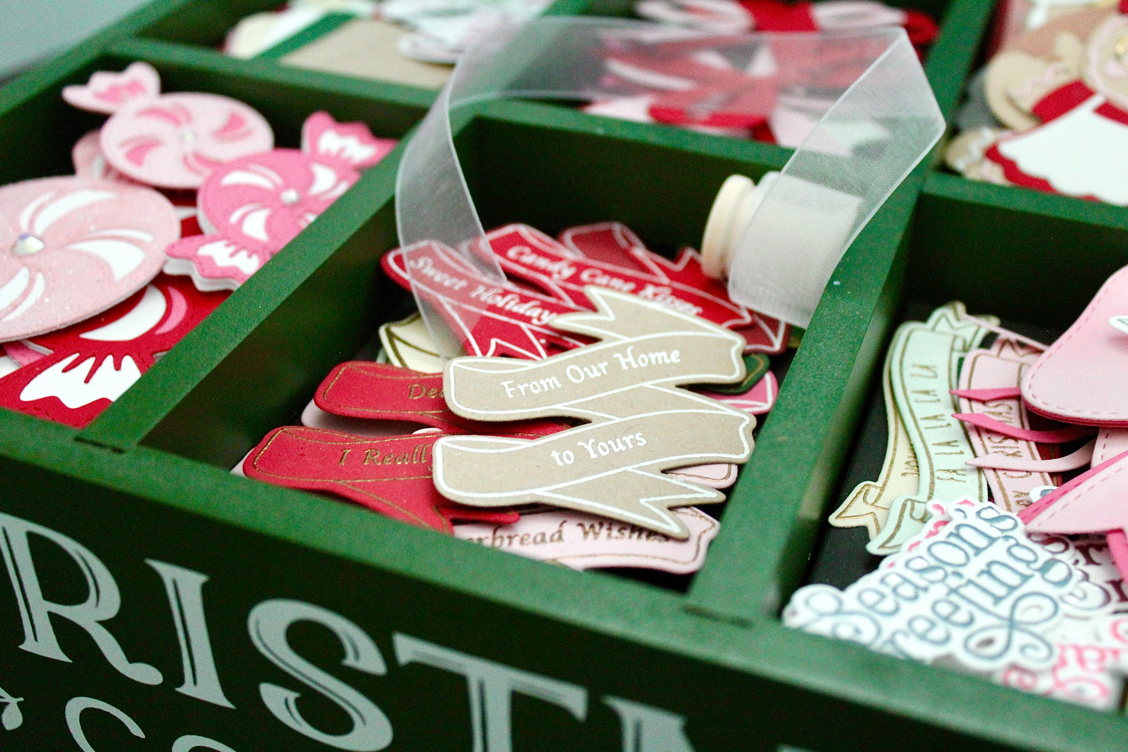 Banner Sentiments Stamps: Happy Holidays 2