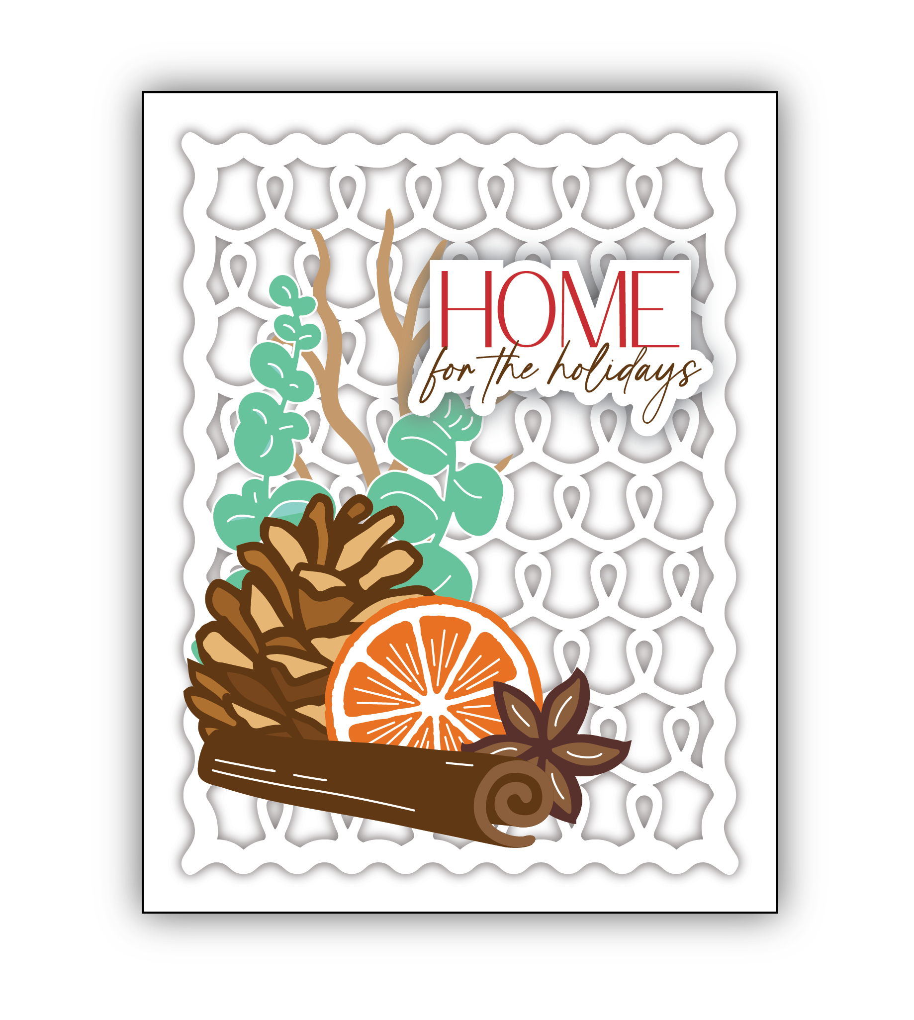 Bold & Scripted Holiday Sentiments Stamp Set