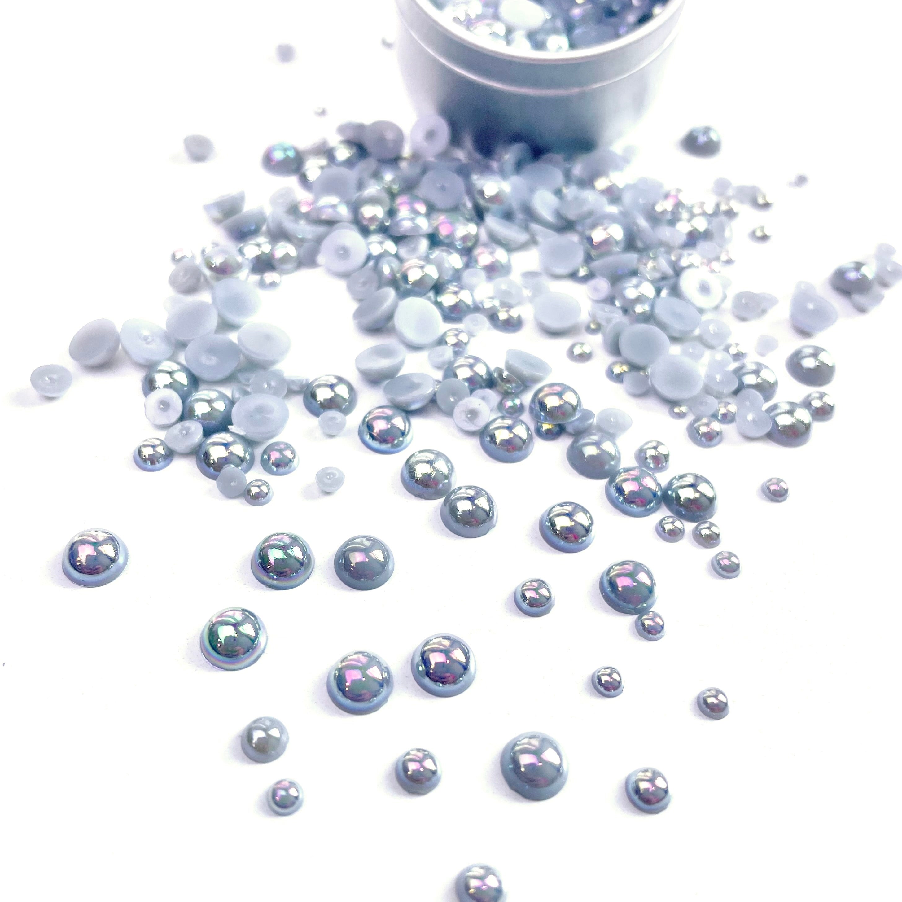 Gray Pearl Embellishment Mix