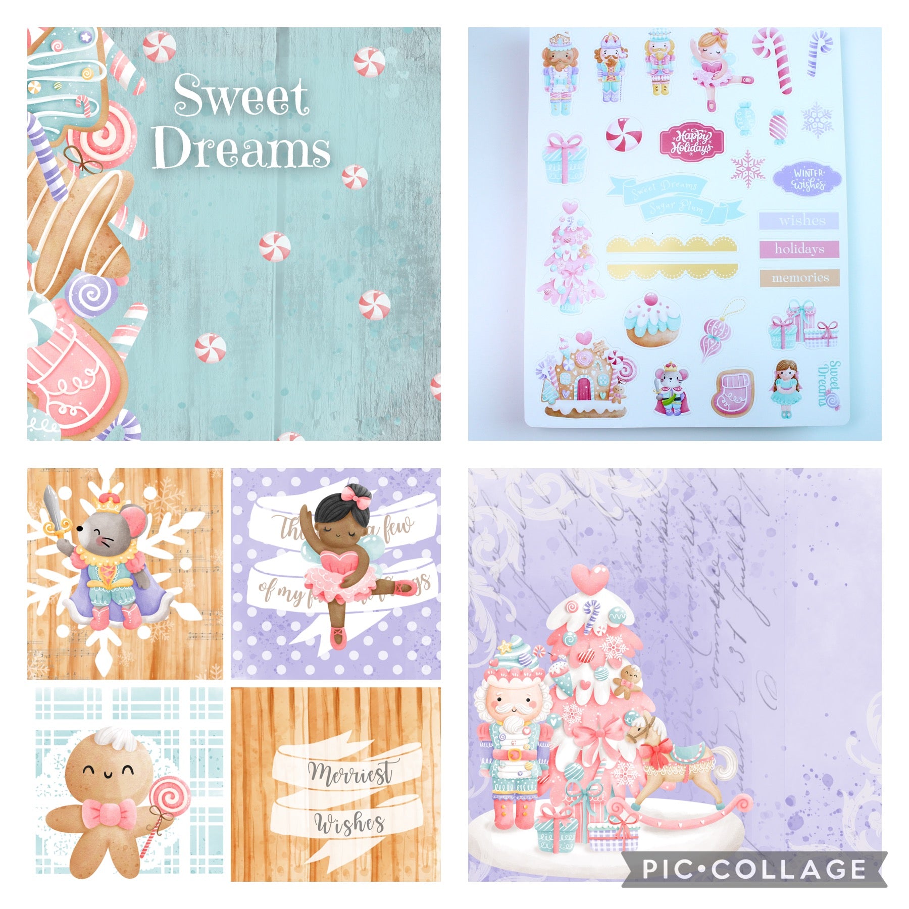 Sweet Dreams Patterned Paper 6x6