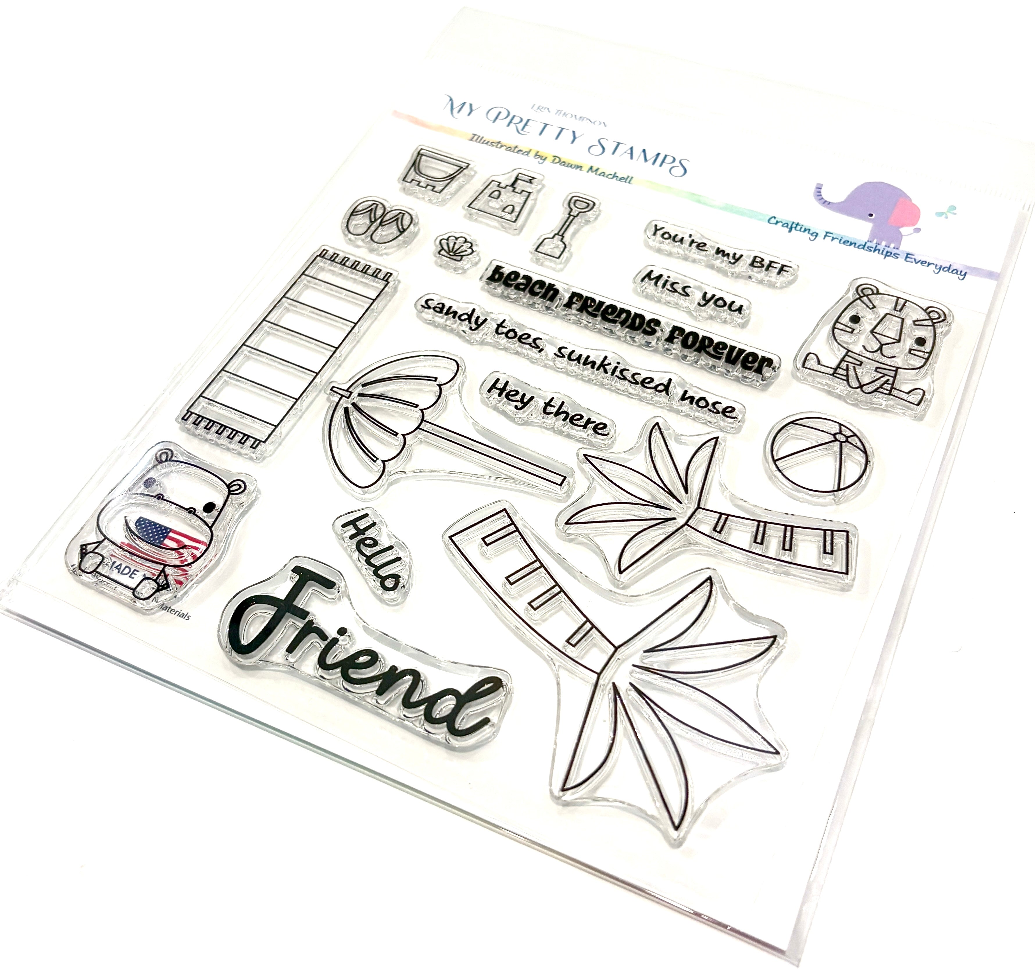 MPS Beach Friends Forever Stamps
