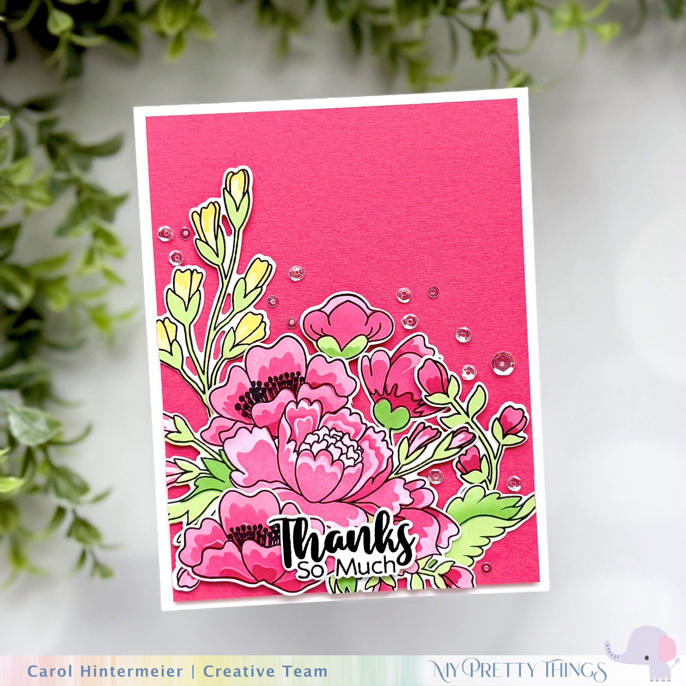 Chinoiserie Floral Die Set
