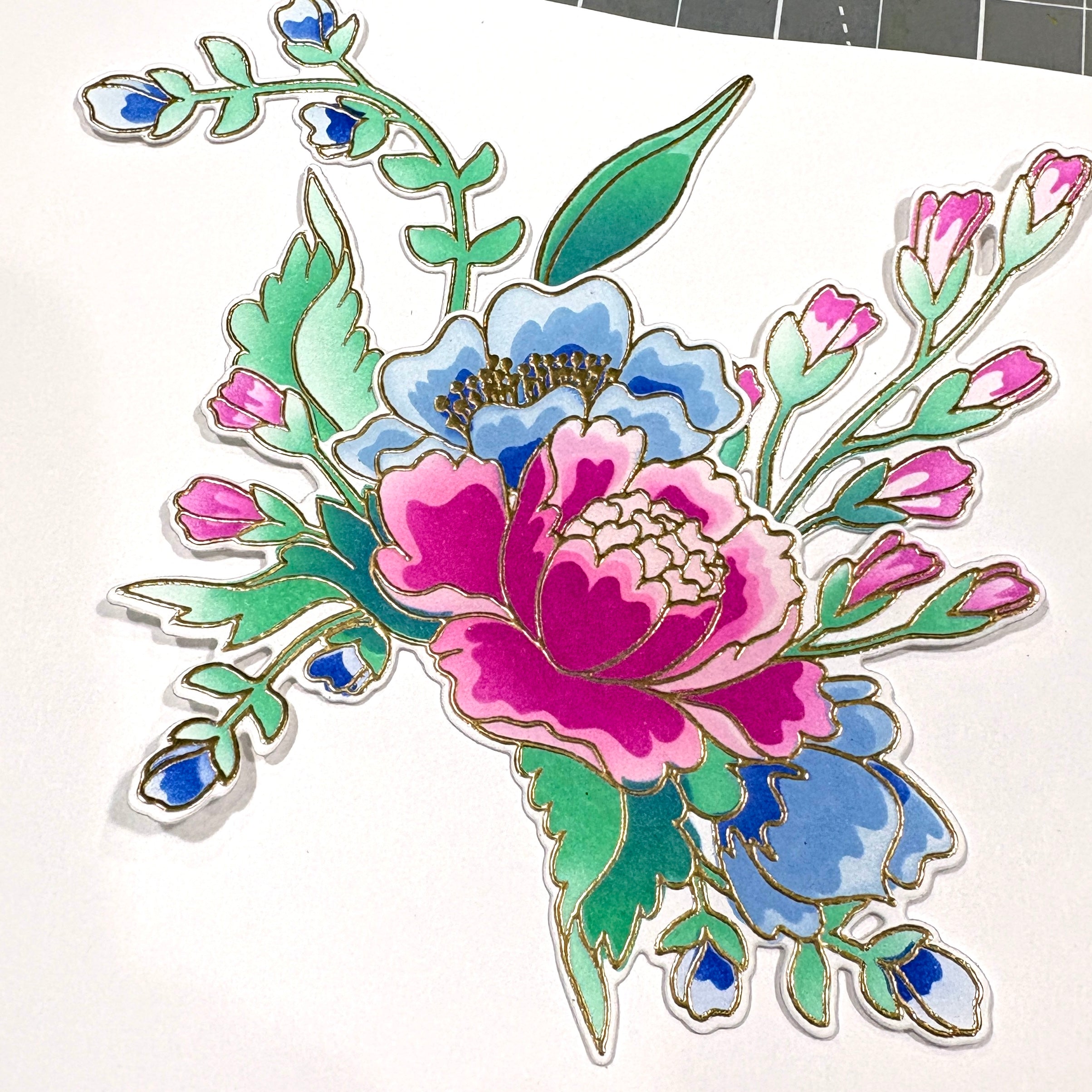 Chinoiserie Layered Stencils