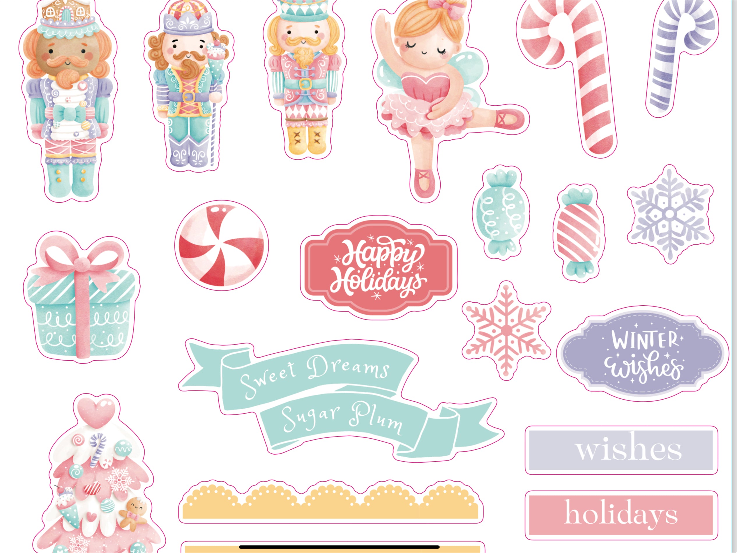 Sweet Dreams Stickers