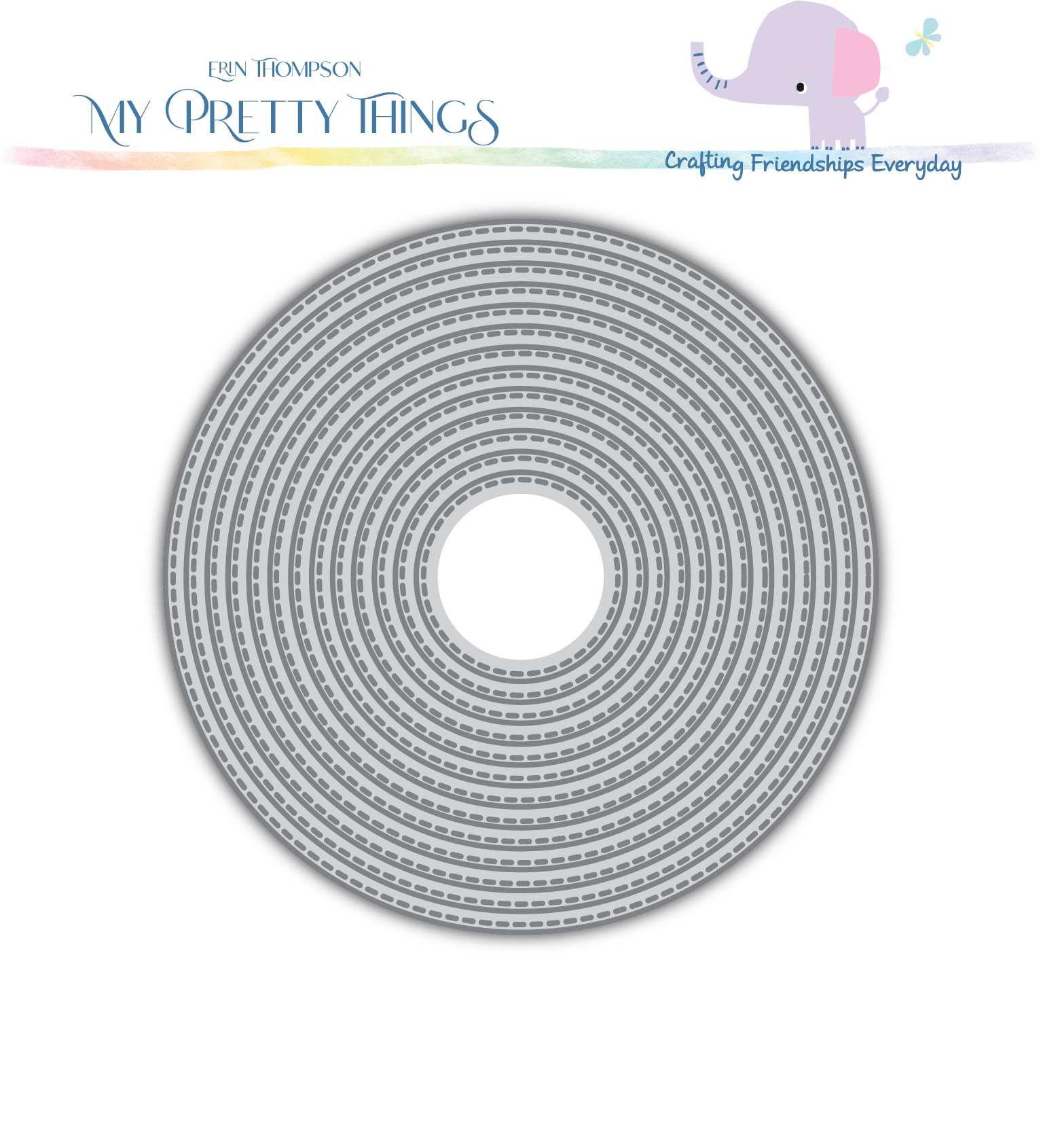 Everyday Stitched Circle Dies