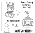 Yay For Snow Days Stamp Set