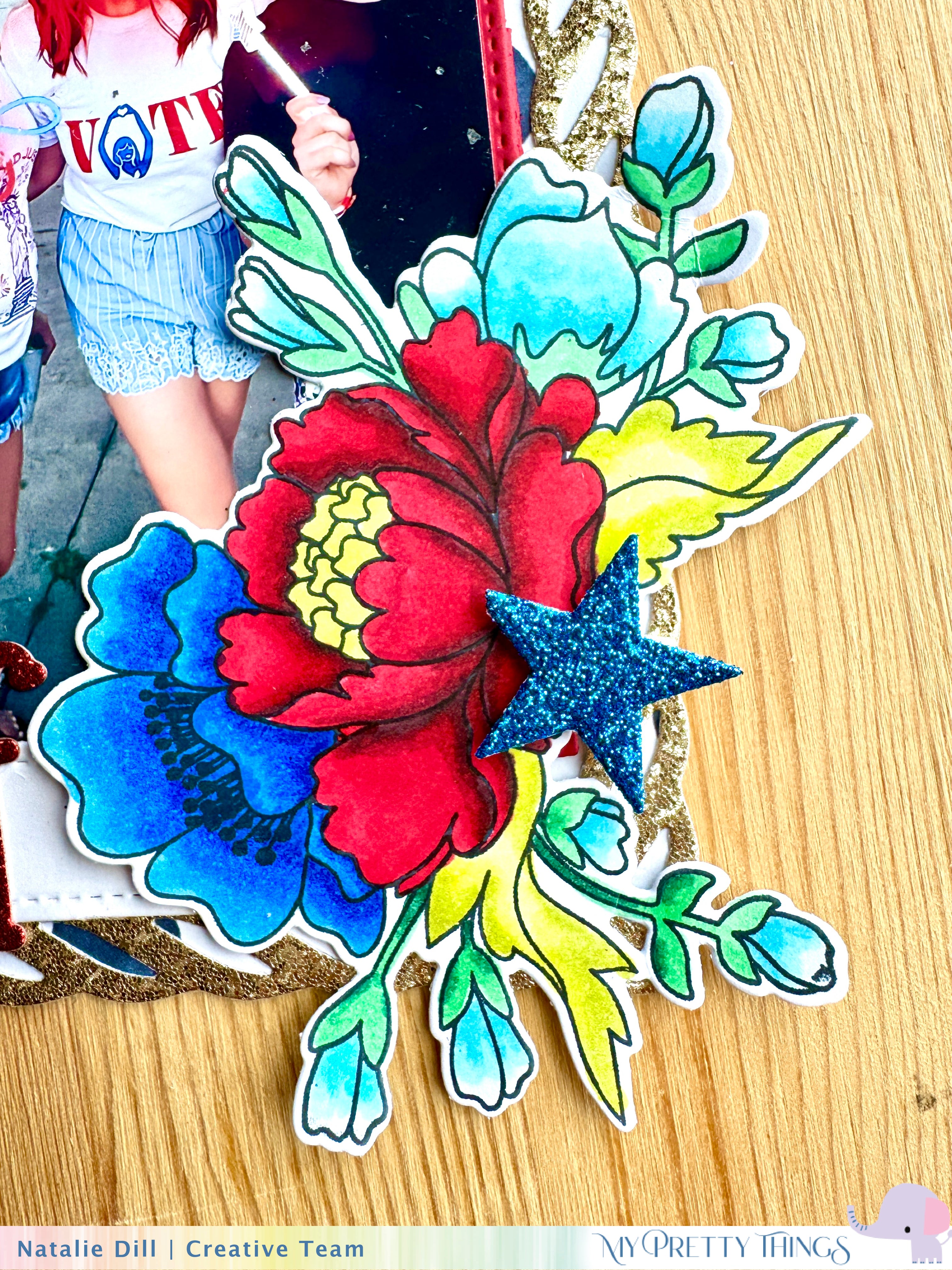 Chinoiserie Floral Stamp Set