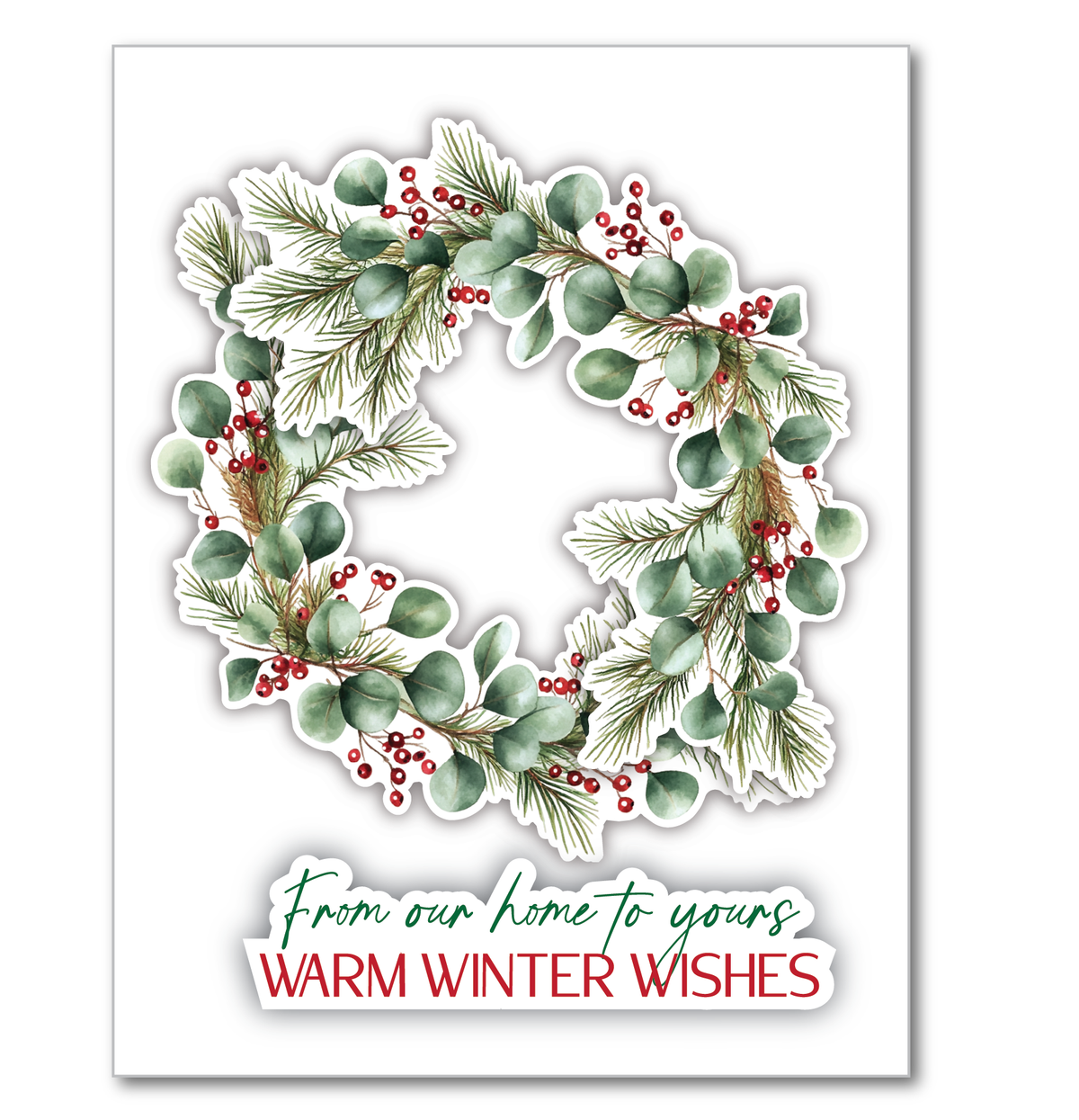 Bold & Scripted Holiday Sentiments Stamp Set