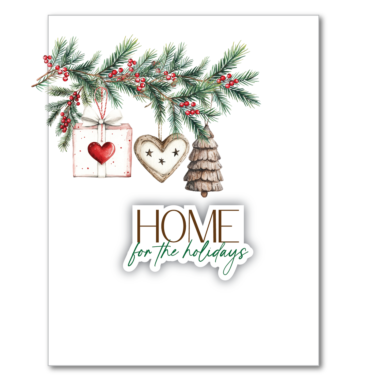 Bold & Scripted Holiday Sentiments Stamp Set
