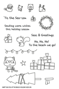 Sea You At the Beach Holiday Add-on Stamps