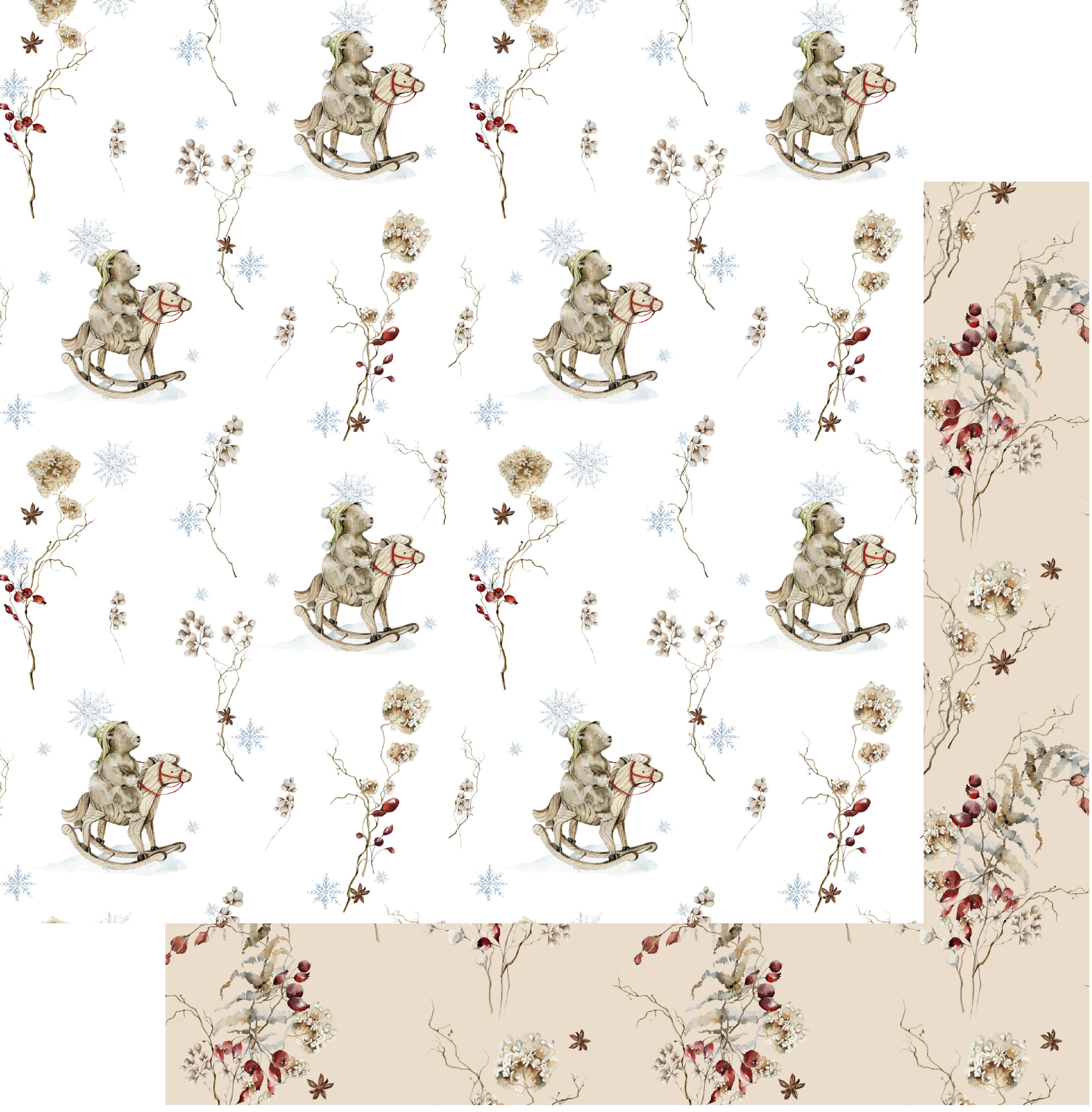 Through the Woods 12x12 Patterned Paper