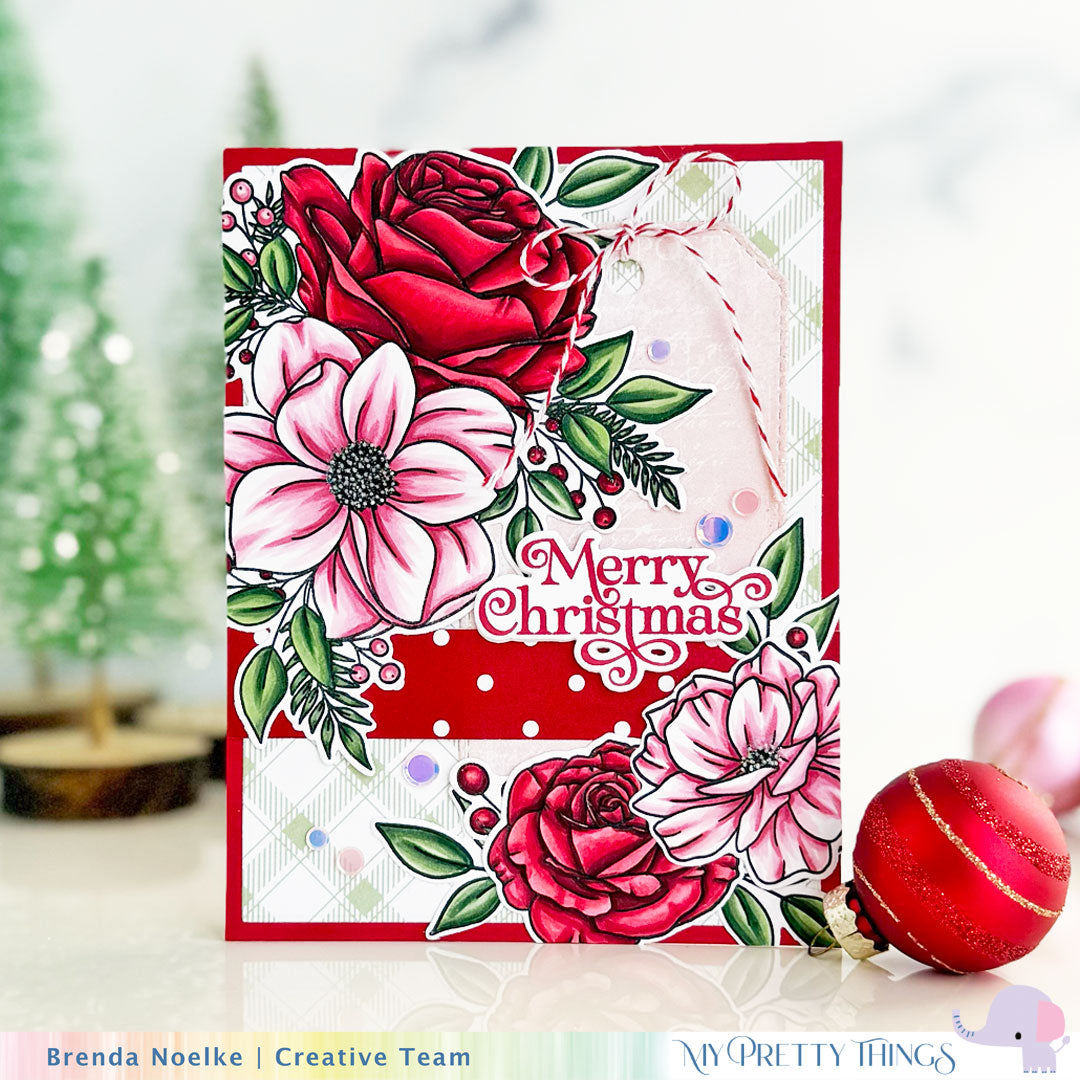 Happy Holidays Sentiments Die Set