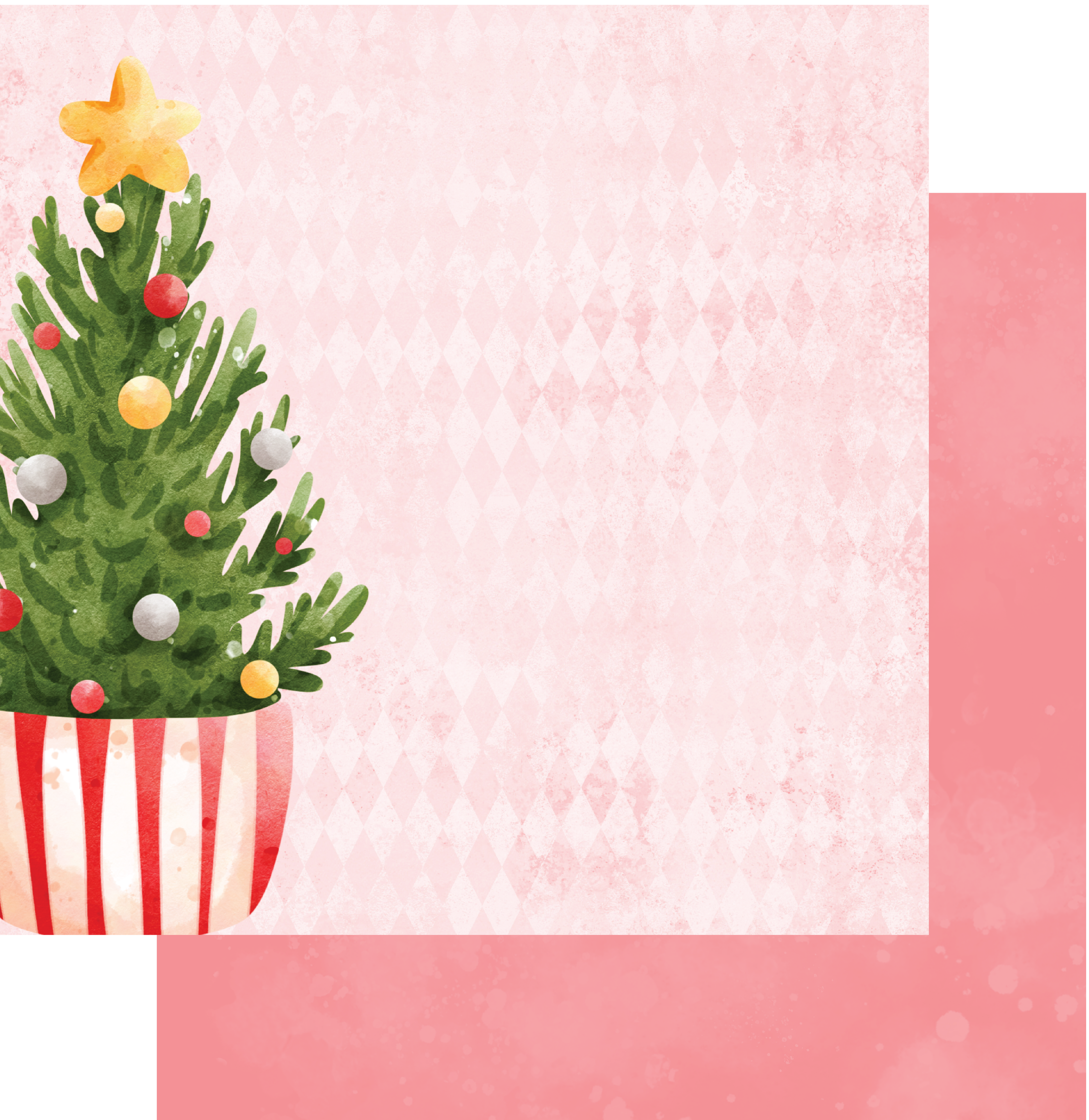 Traditional Nutcracker 12x12 Patterned Paper