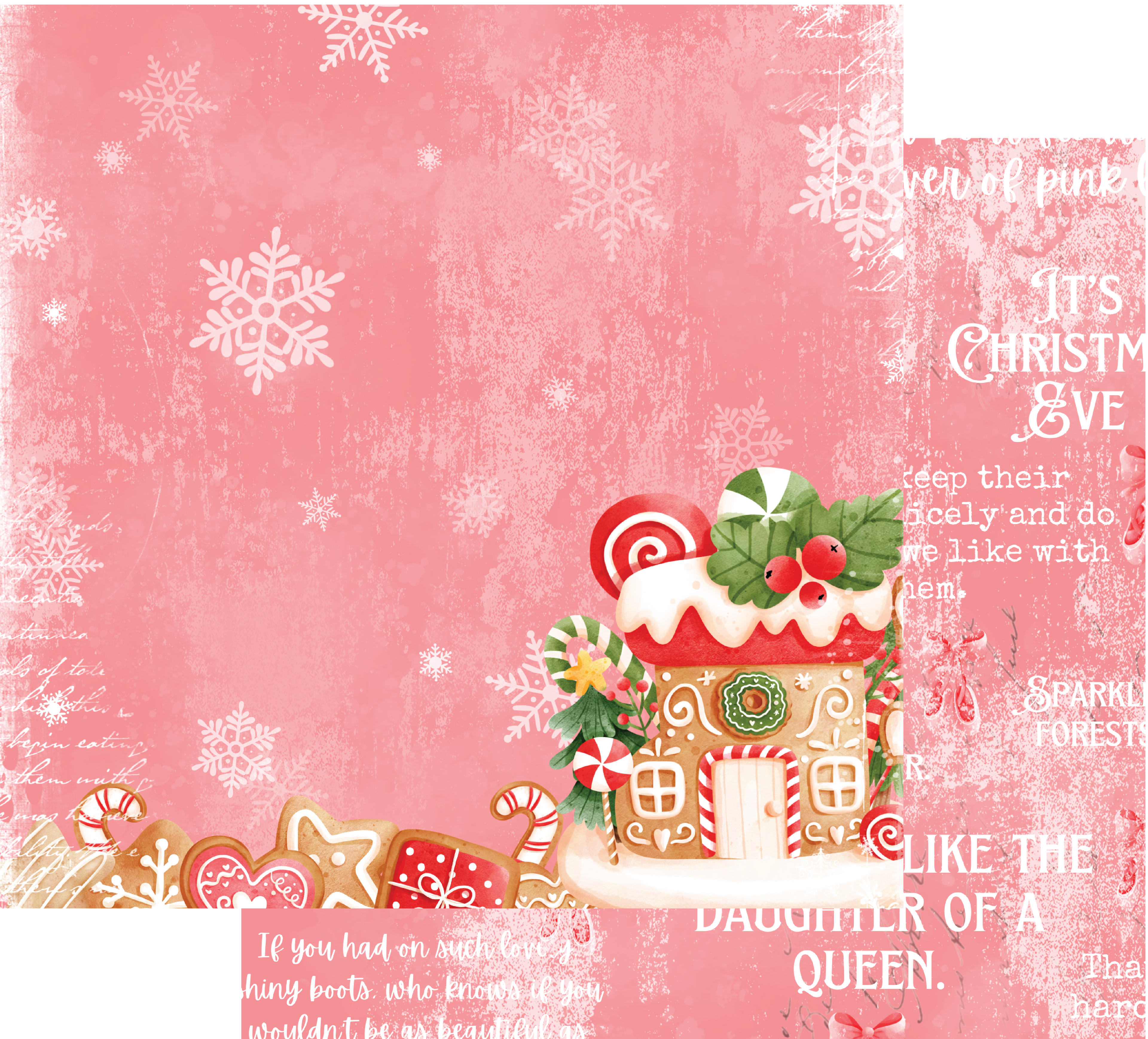 Traditional Nutcracker 12x12 Patterned Paper